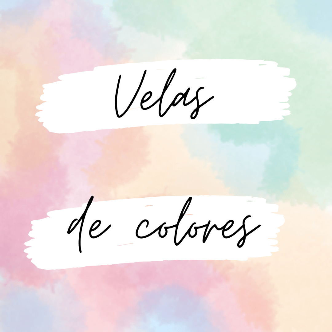 Velas de colores